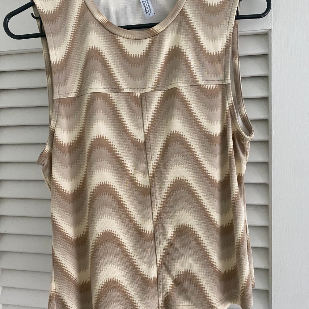 & Other Stories Graphic Print Sleeveless Top